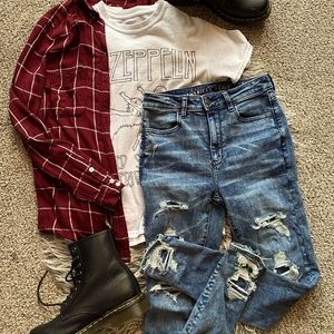Acid Wash AE Jeans